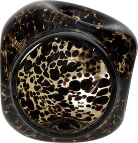 Βάζο ArteLibre Καφέ Γυαλί 15x15x15cm