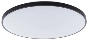Φωτιστικό Οροφής - Πλαφονιέρα Agnes Round 8205 Led 32W 3000K Φ49cm Black Nowodvorski Metal, Plastic