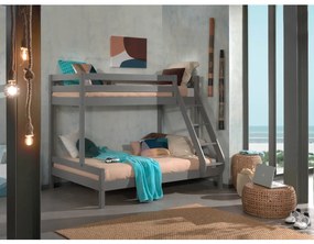 Κουκέτα Pino Triple-Bed Taupe  ΓκρΙ