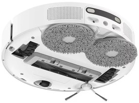 Ρομποτική ηλεκτρική σκούπα Dreame L10 Ultra, 5300 Pa, 5200 mAh, 75W, Έως 200 m2, 3D χαρτογράφηση, αισθητήρας LDS, σταθμός φόρτισης, αυτονομία έως 210 λεπτά, λευκό