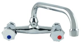 Minardi 1011 Inox Επιτοίχια Μπαταρία Κουζίνας MAR.33301011