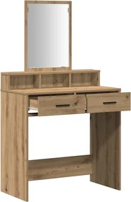 vidaXL Τραπέζι περιποίησης Artisan Oak 79 x 41 x 140 εκ.
