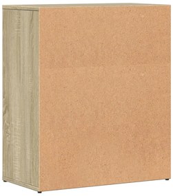 vidaXL Βοηθητικά Ντουλάπια 2 τεμ. Sonoma Δρυς 60x31x70 εκ. Επεξ. Ξύλο