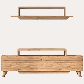 Σύνθεση Τηλεόρασης Harmony 505CRL1905 150x31x49cm Pine