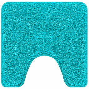 vidaXL Πατάκι μπάνιου Τιρκουάζ 50 x 50 cm Πολυπροπυλένιο
