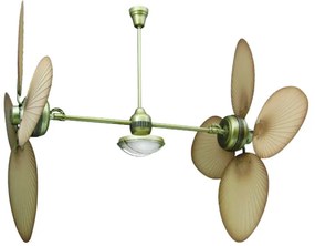 Ανεμιστήρας Οροφής Μονόφωτος 130εκ. Aca 4TS52HABOL Beige