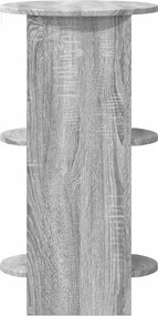vidaXL Βοηθητικό ντουλάπι Γκρι Σονομά 40 x 40 x 75 cm