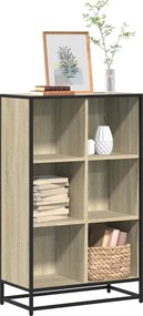 vidaXL Βιβλιοθήκη Χρώμα Sonoma Δρυς 65,5x33x107,5 εκ. Μοριοσανίδα