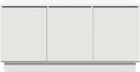 vidaXL Ντουλάπι TV 100 x 38 x 49 εκ. Λευκό Επεξεργασμένο Ξύλο