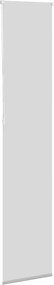 vidaXL Roller Blind Blackout ανοιχτό γκρι 55x210 cm Πλάτος υφάσματος