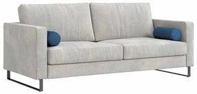 vidaXL Μαξιλάρια Στήριγμα 2 pcs Μπλε Ø 15 x 40 εκ ύφασμα