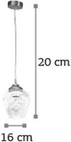 Φωτιστικό οροφής InLight 4474-Νίκελ