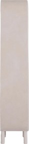 ΡΑΦΙΕΡΑ ΣΕΙΡΑ SANTORINI HM18067 MDF ΣΕ ΥΠΟΛΕΥΚΟ ΧΡΩΜΑ 80x38x196Υεκ.