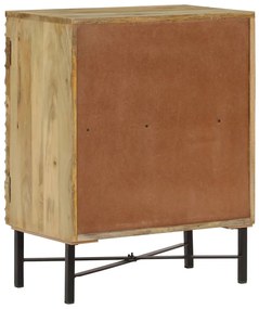 vidaXL Μπουφές 60 x 35 x 75 εκ. από Μασίφ Ξύλο Μάνγκο