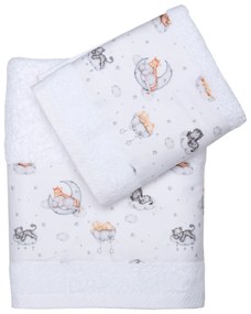 Σετ 2 Τεμ Πετσέτες 50x80, 70x130 με Φάσα Σάμι