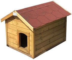 Ξύλινο σπίτι σκύλου 60 x 90εκ