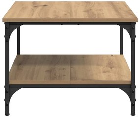 vidaXL Τραπεζάκι σαλονιού Artisan Oak 55 x 55 x 40 cm