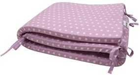 Πάντα Κούνιας Baby Mix &amp; Match 42 Lilac Anna Riska 40x165cm 100% Cotton