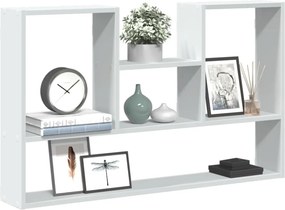 vidaXL Ράφι Τοίχου Λευκό 99 x 15 x 60 εκ. από Τεχνητό Ξύλο