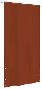 vidaXL Διαχωριστικό Βεράντας Τερακότα 140 x 240 εκ. Ύφασμα Oxford