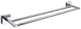 Κρεμάστρα Πετσέτας Διπλή Quattro 4262 60cm Chrome Karag Stainless Steel