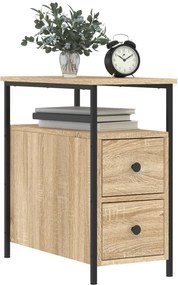 vidaXL Κομοδίνα 2 τεμ. Sonoma Δρυς 30 x 60 x 60 εκ. από Επεξεργ. Ξύλο