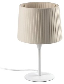 Επιτραπέζιο Φωτιστικό Samba 64316-35 E27 max 15W White-Beige Faro Barcelona