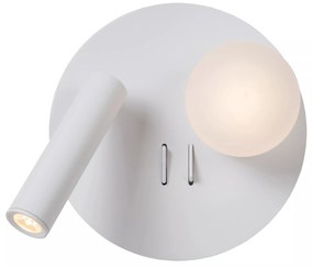 Φωτιστικό Επίτοιχο Lucide 77286-02-31 MATIZ Λευκό (White)|Λευκό (White) 3000 K
