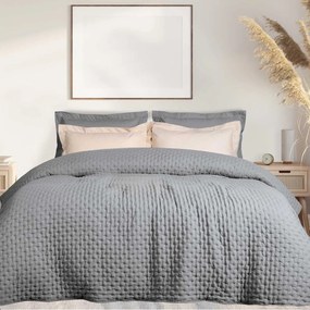 Κουβερλί Υπέρδιπλο (220x240) Das Home Happy 9630 Grey