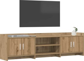 vidaXL Ντουλάπι TV 168 x 33 x 47 εκ. Artisan Δρυς Επεξεργασμένο Ξύλο