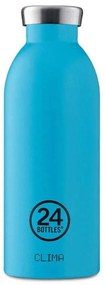 Μπουκάλι - Θερμός Clima 050 Lagoon Blue 8051513929915 500ml Blue 24Bottles Stainless Steel