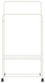 vidaXL Ράφι Ρούχων Μονόχρωμο Λευκό