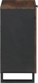 vidaXL Γραφείο Καφέ 40 x 33 x 75 εκ. Μασίφ ξύλο μάνγκο