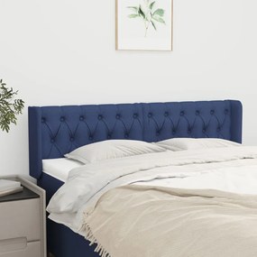 vidaXL Κεφαλάρι με Πτερύγια Μπλε 147x16x78/88 εκ. Υφασμάτινο