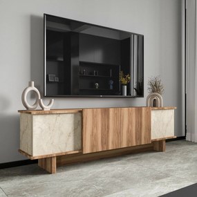 TV Stand Diana - Travertine, Walnut Travertine
Walnut