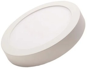 Πάνελ LED Slim Στρογ/λό Φ30 30W 3000K ΑλουμΛευκό 145-68518 Eurolamp-145-68518-Λευκό 145-68518