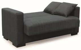 ROVER BLACK ΥΦΑΣΜΑ 2ΘΕΣΙΟΣ ΚΑΝΑΠΕΣ/ΚΡΕΒΑΤΙ ΜΕ ΑΠΟΘ.ΧΩΡΟ 150Χ80εκ.