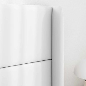 vidaXL Αυτί Κεφαλής Λευκό 80 x 16 x 4 εκ. PVC