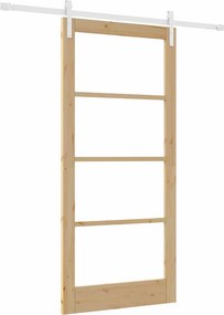 vidaXL Συρόμενη Πόρτα ORKDAL Φυσικό 93 x 202 cm