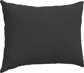 vidaXL Μαξιλάρι Καναπέ 2 pcs Μαύρο 70 x 50 cm ύφασμα