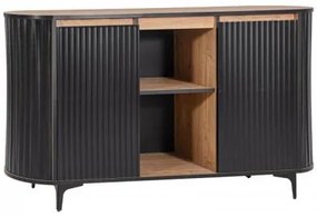 ΚΟΜΟΤΑ-ΣΥΡΤΑΡΙΕΡΑ Fylliana "Premium h85" RUSTIC OAK ΧΡΩΜΑ 160x45x85εκ 863-225-157