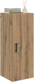 vidaXL Επιτοίχιο ντουλάπι Artisan Oak 34,5 x 34 x 90 εκ.
