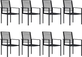 vidaXL Σετ Τραπεζαρίας Κήπου 9 τεμαχίων