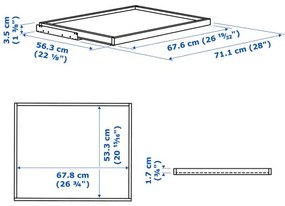 KOMPLEMENT δίσκος με μηχαν. pull-out 802.463.76