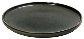 Πιάτο Φρούτου Stoneware Γκρι-Πράσινο ESPIEL Noah Nordic 22,5x22,5x2,5εκ. TAP205K6