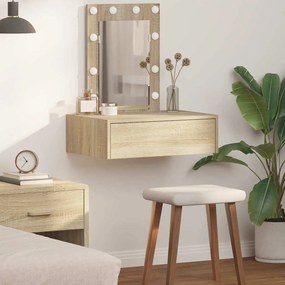 vidaXL Τραπέζι περιποίησης Καφέ 60 x 40 x 70 εκ. Επεξεργασμένο ξύλο