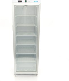 Freezer - 400L - White - with Glass Door