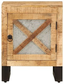 vidaXL Κομοδίνο 40 x 30 x 50 εκ. από Μασίφ Ξύλο Μάνγκο