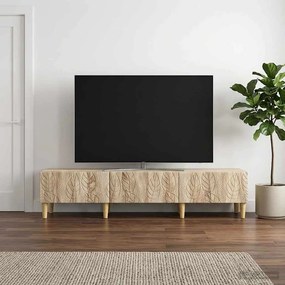 VidaXL Ντουλάπι TV 147 x 34,5 x 30 εκ Sonoma Δρυς Επεξεργασμένο Ξύλο