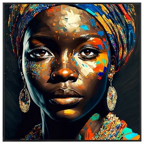 Πίνακες Signes Grimalt  Αφρικανική Γυναίκα Ζωγραφική